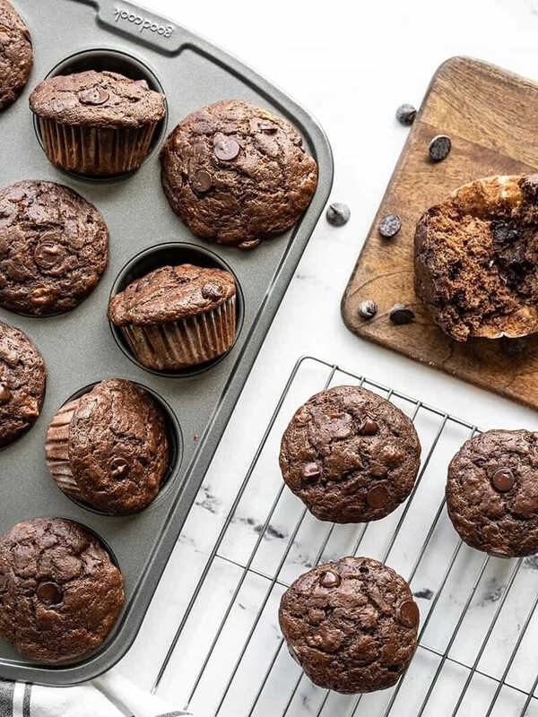 muffini s cokoladom i bananom